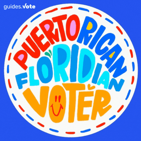 Puerto Rican Floridian Voter GIF