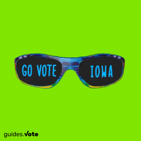 Go Vote Iowa GIF